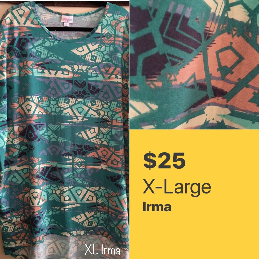 LuLaRoe Irma Top